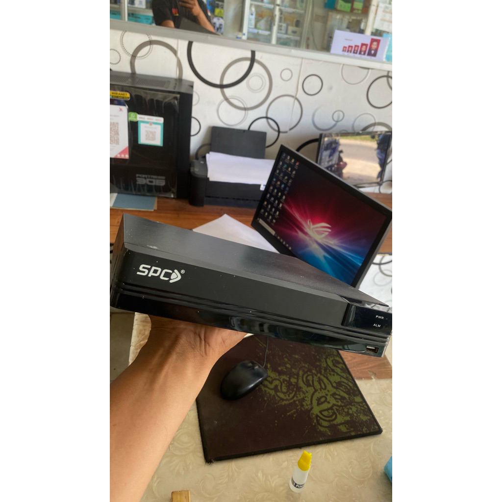 Bekas DVR SPC UVR 8 Chanel 1080P Lite H.265+ Digital Recorder DVR CCTV Second Berkualitas