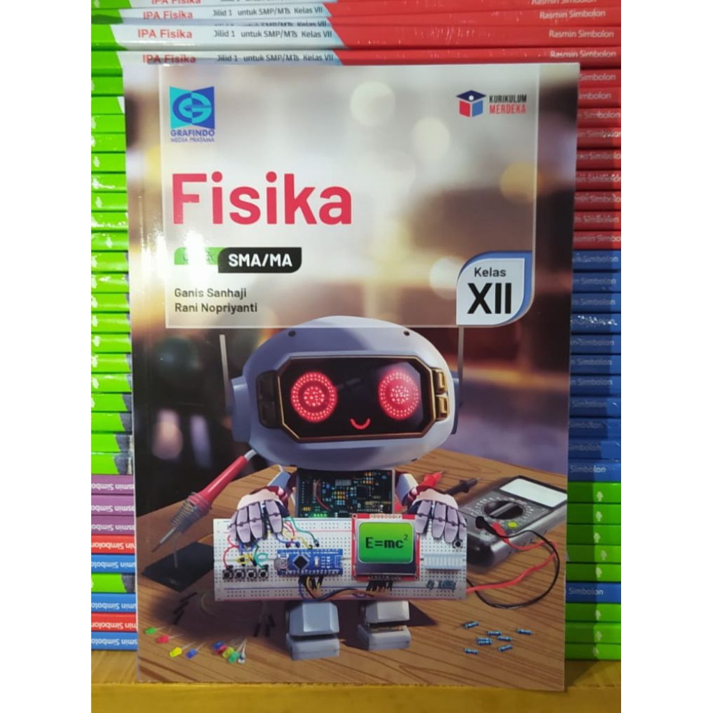 Buku Fisika Kelas 12 SMA Kurikulum Merdeka Grafindo