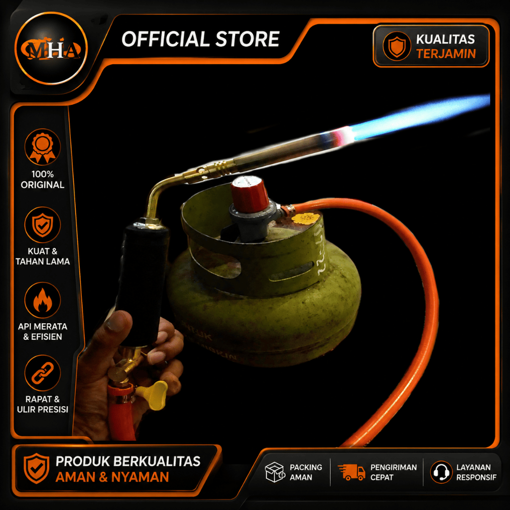 Gas Torch LPG Multifungsi 1 Set Lengkap – Alat Las & Bakar Portable