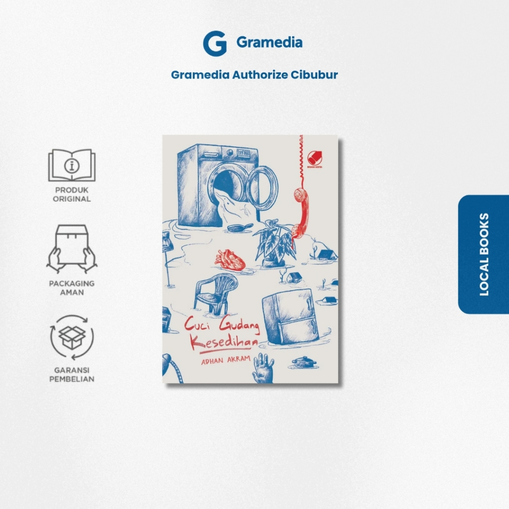 Gramedia Cibubur - (Poetry) Cuci Gudang Kesedihan - (Adhan Akram)