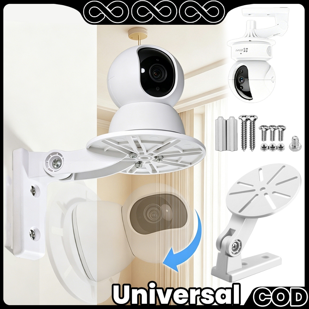 Bracket CCTV Premium Bahan Kuat Tahan Lama Anti Karat Fleksibel Dudukan Kamera 1/4 Inch untuk EZVIZ 