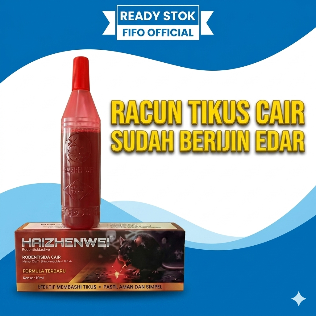 RACUN TIKUS CAIR TETES  HAIZHENWEI/ RACUN TIKUS CAIR TERAMPUH