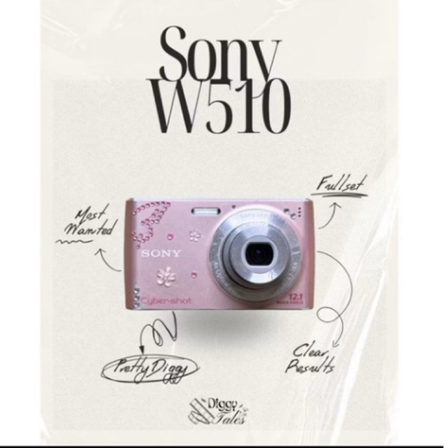 PL kamera Sony W510 pink (nego chat aja)