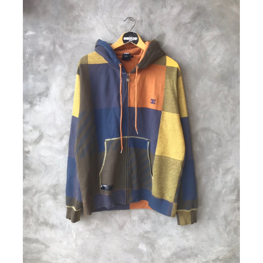 DC shoes zipper hoodie multicolor