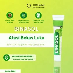Binasol Gel Herbal 40 Gram - Akselerasi Penyembuhan, Antiinflamasi, Antimikroba