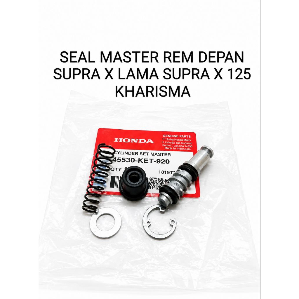SEAL MASTER REM DEPAN SUPRA X LAMA SUPRA X 125 KHARISMA