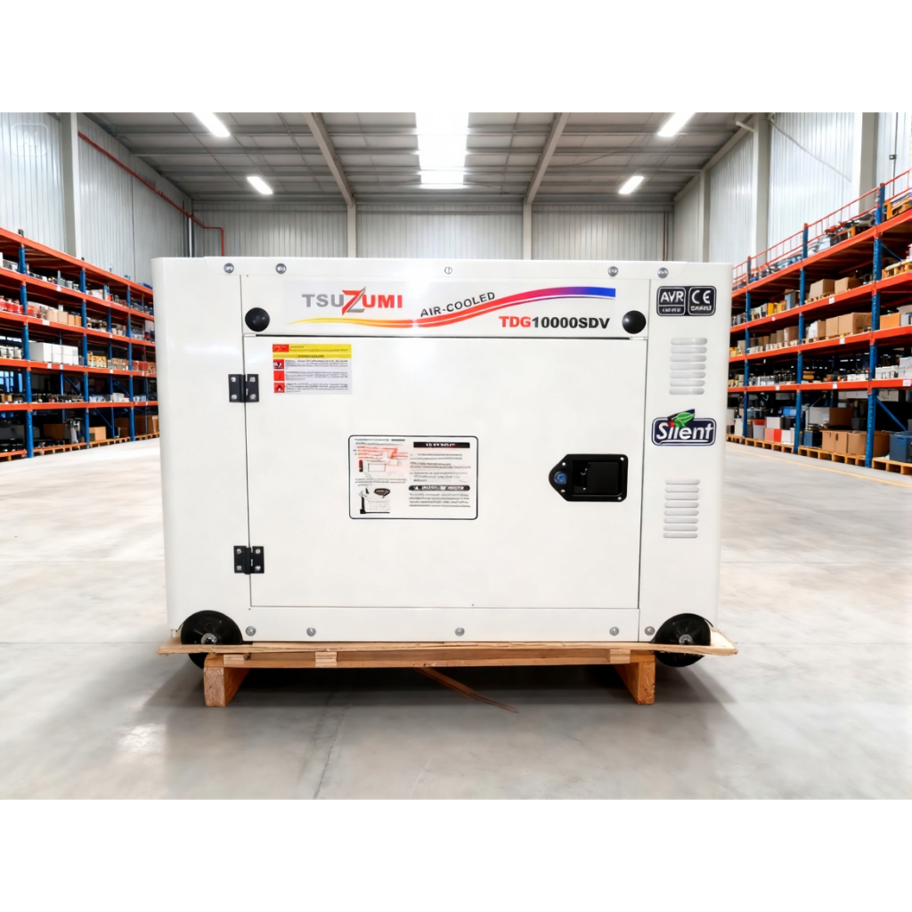 Genset 7000 Watt Silent Tsuzumi TDG 10000 SDV Genset Solar Japan Technology