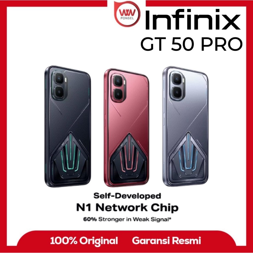 Hp Infinix GT 50 Pro 5G Ram 12GB Internal 256GB Garansi Resmi