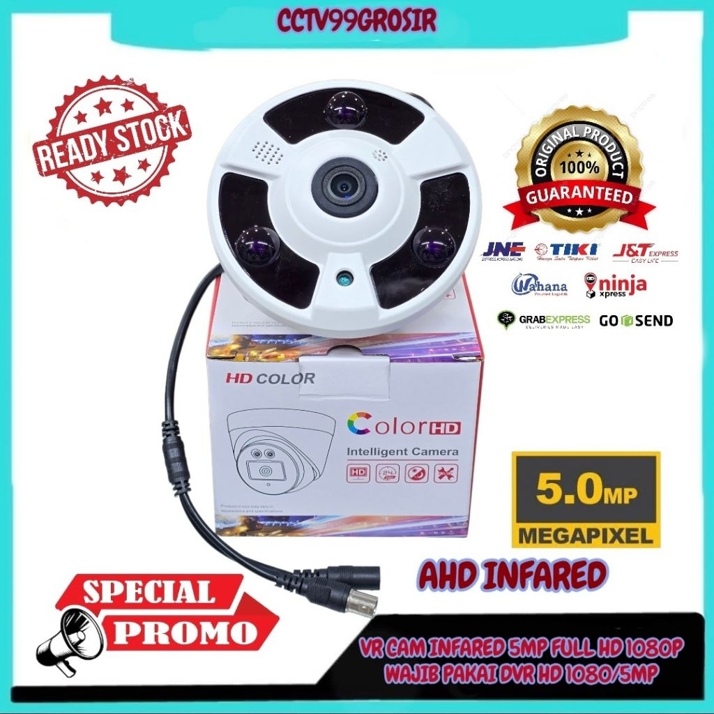Camera CCTV VR Cam AHD CCTV 360 Panorama 5MP Full HD