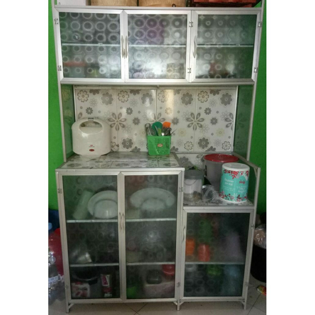 Rak Piring Kaca, BONUS mixer, tupperware set, tupperware choper, dll