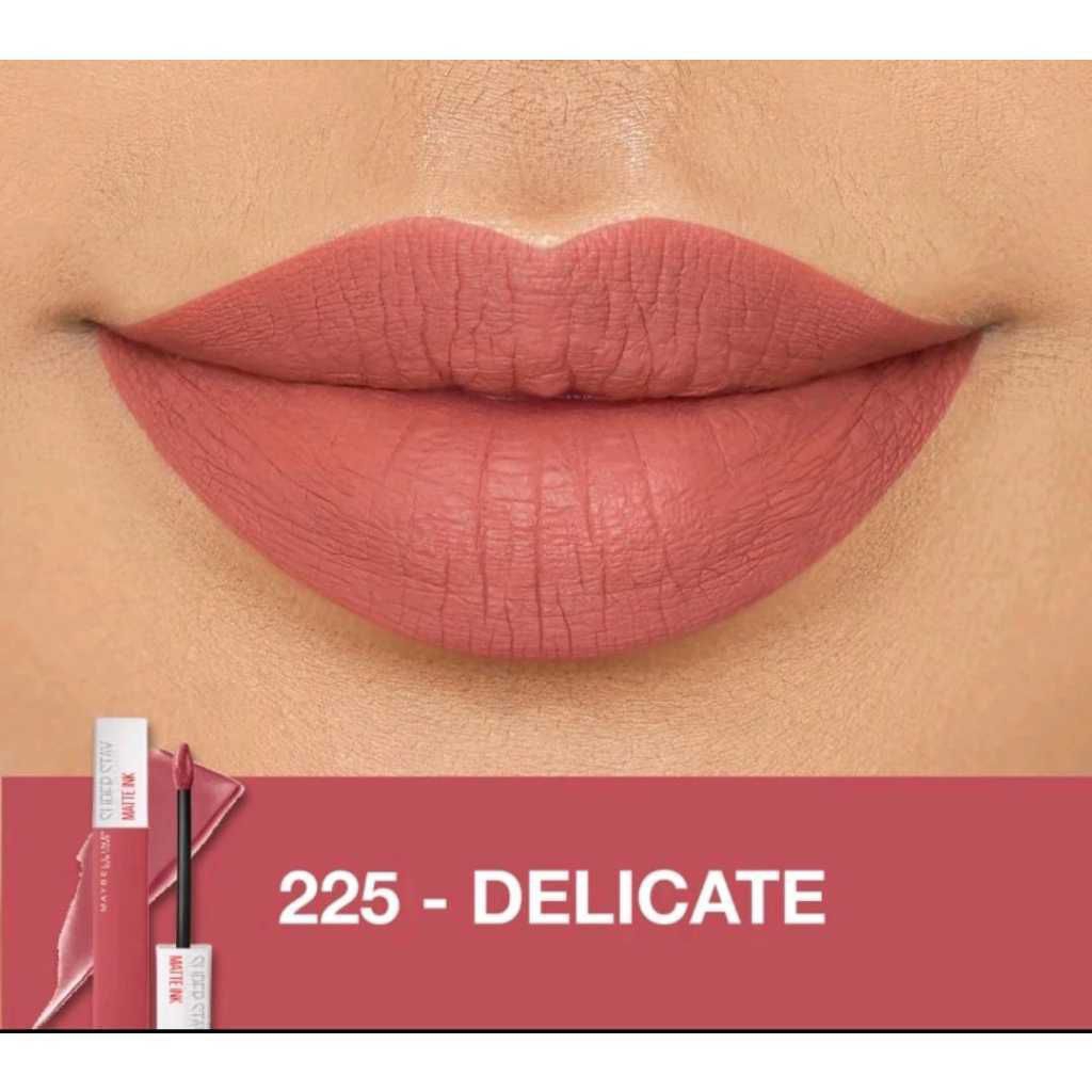MAYBELLINE SUPER MATTE INK 225 DELICATE LIPCREAM MAYBELLINE
