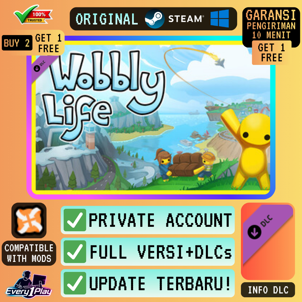 Wobbly Life Game Steam - Games PC Laptop Windows