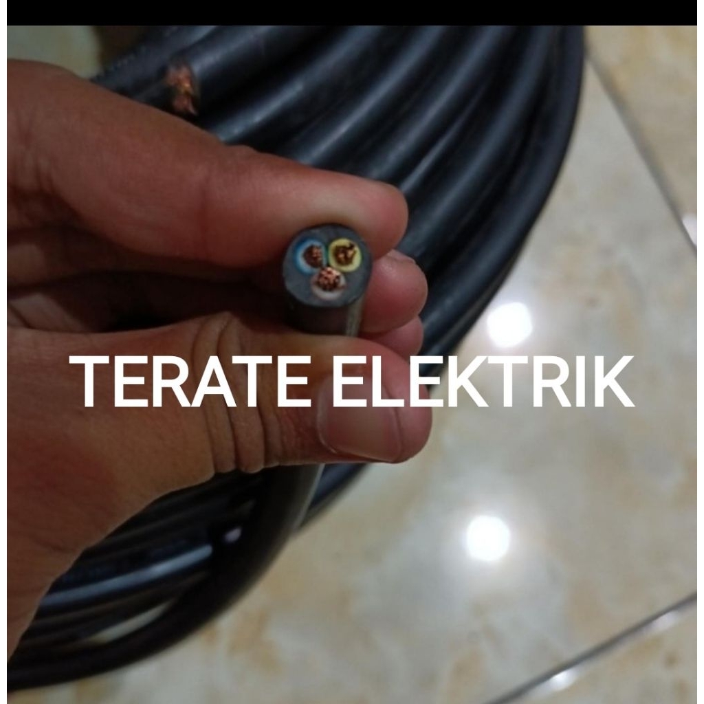 KABEL SERABUT NYYHY 3x2.5 SUPREME /KABEL SERABUT FLEXIBLE 3x2.5mm /METERAN