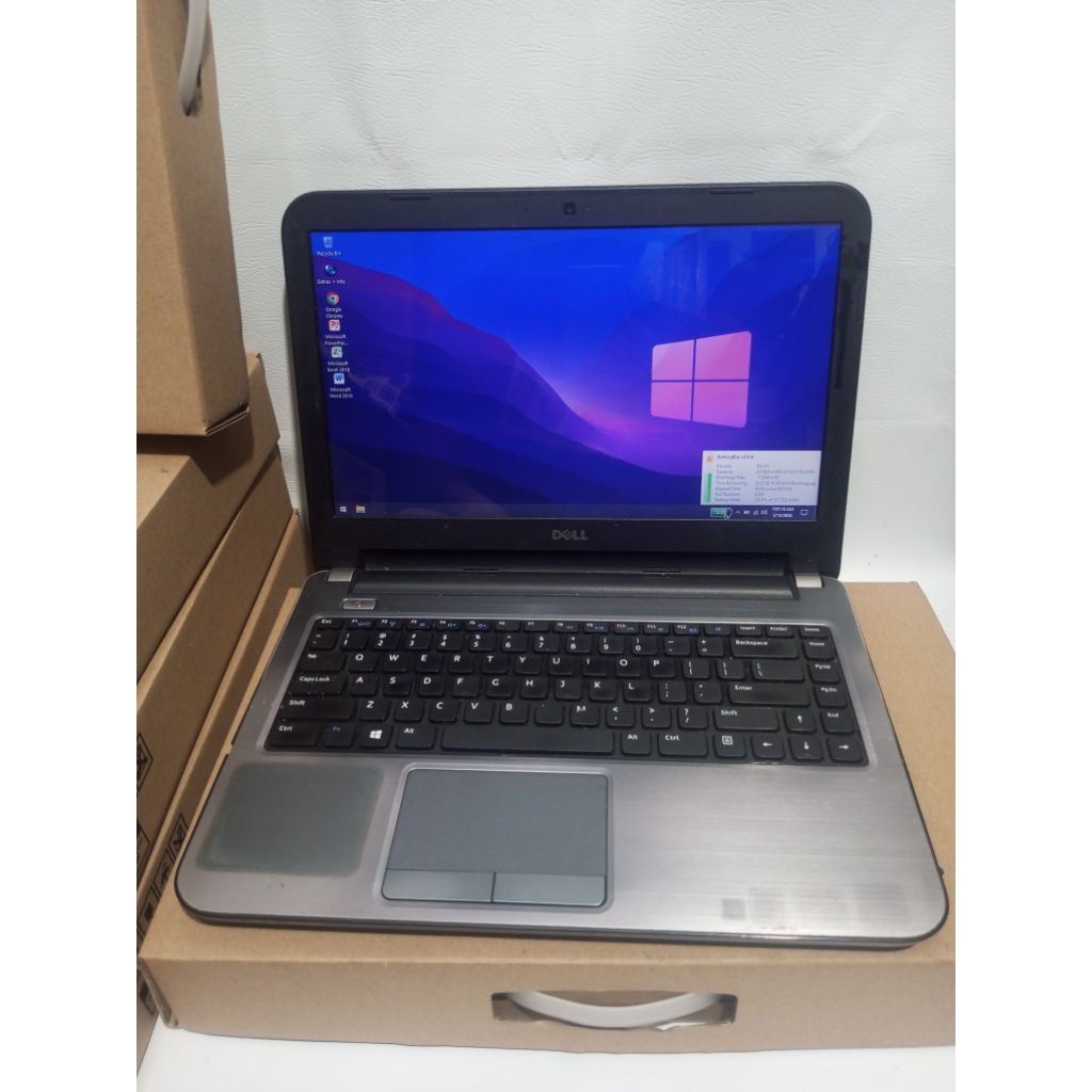 Dell Inspiron 5421 Core i5 - 3317U  Dual VGA NVidia GT640M DDR 8GB SSD 128GB 14" baterai 2.5 Jam