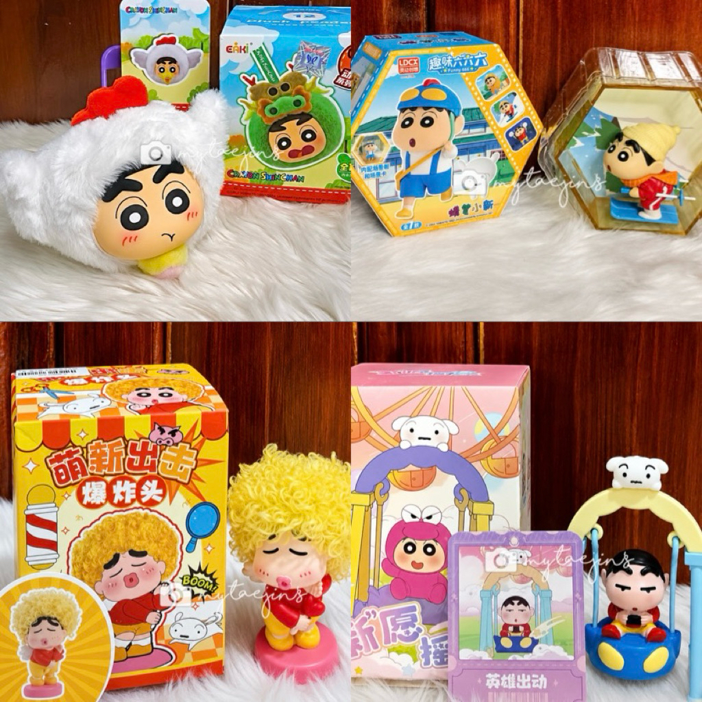 BLIND BOX CRAYON SHINCHAN SNOOPY SELECTED