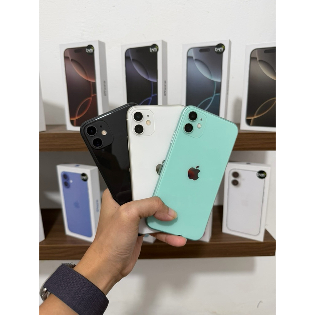 iphone 11 64gb second garansi resmi