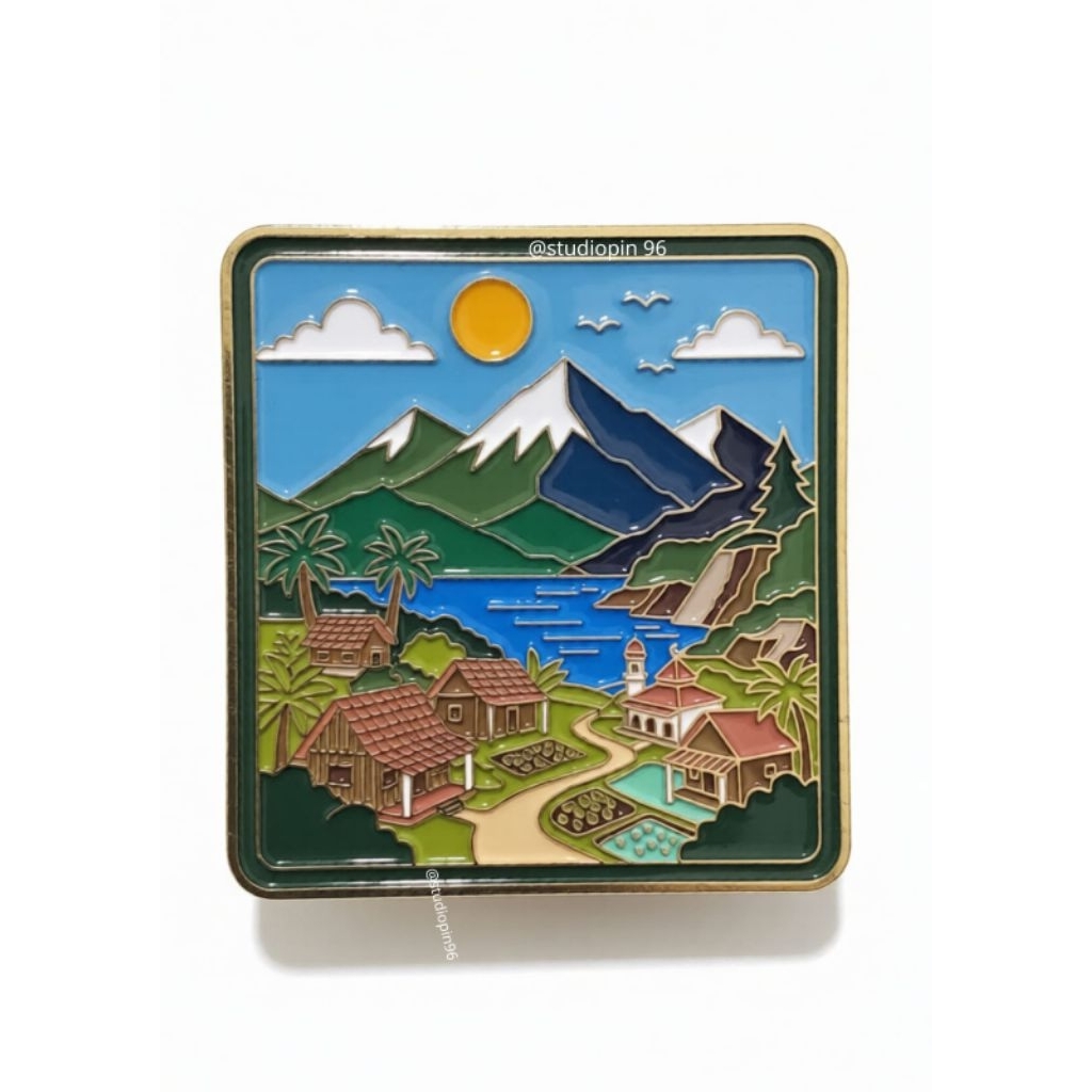 pin enamel custom plathing gold