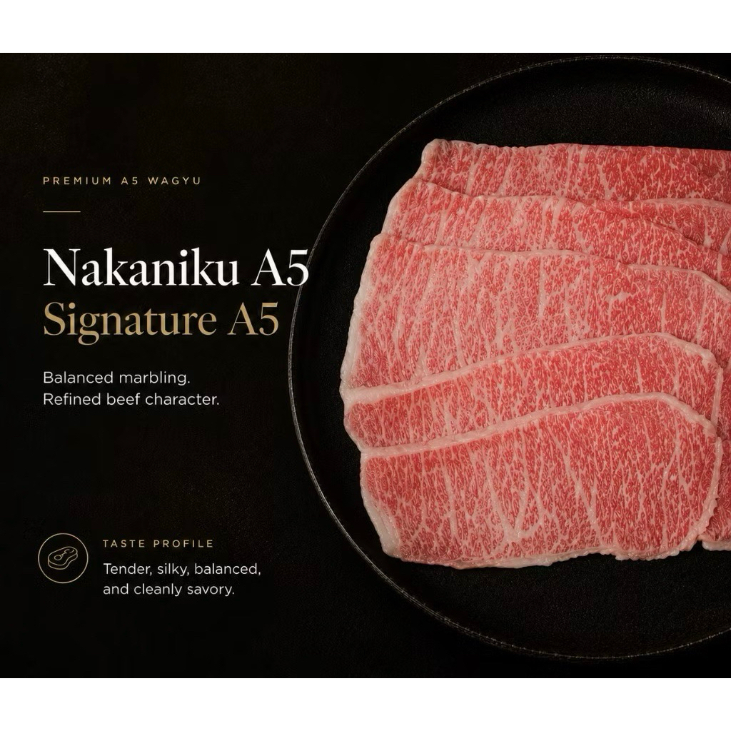 [WAGYU A5] BEEF SLICE A5 Miyazaki Kobe Kagoshima Jepang 80-100g