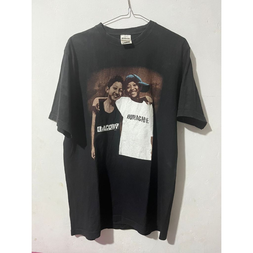 Tshirt HOMICIDE x BALCONY - Hymne, Official Grimloc Record baru