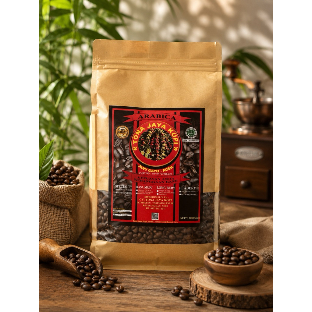 BIJI KOPI ARABIKA SPECIALITY 1000g