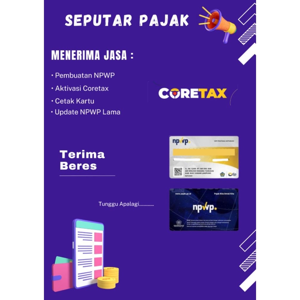 JASA NPWP KILATTT | JASA NPWP ONLINE ANTI RIBET | JASA NPWP KARTU | NPWP ONLINE XPRESS