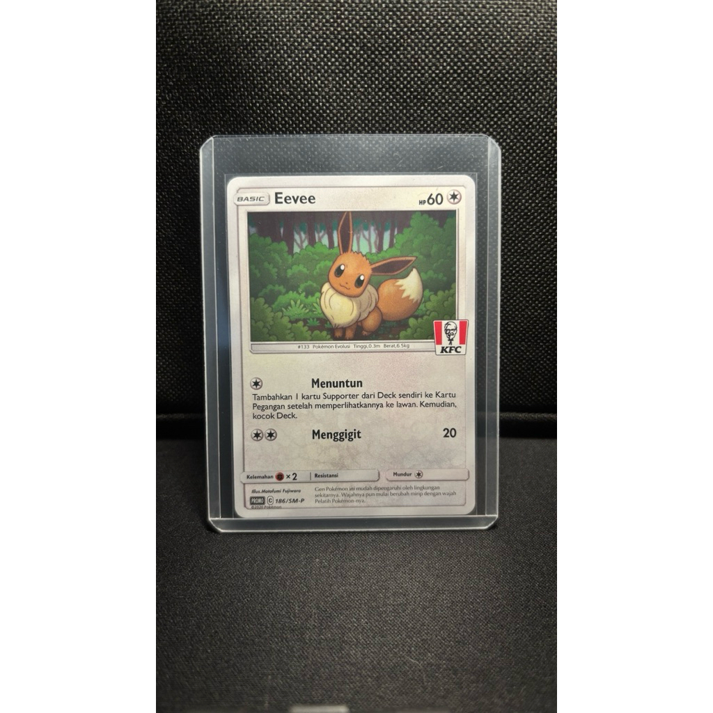 Eevee Promo KFC Indo (Rare Card)