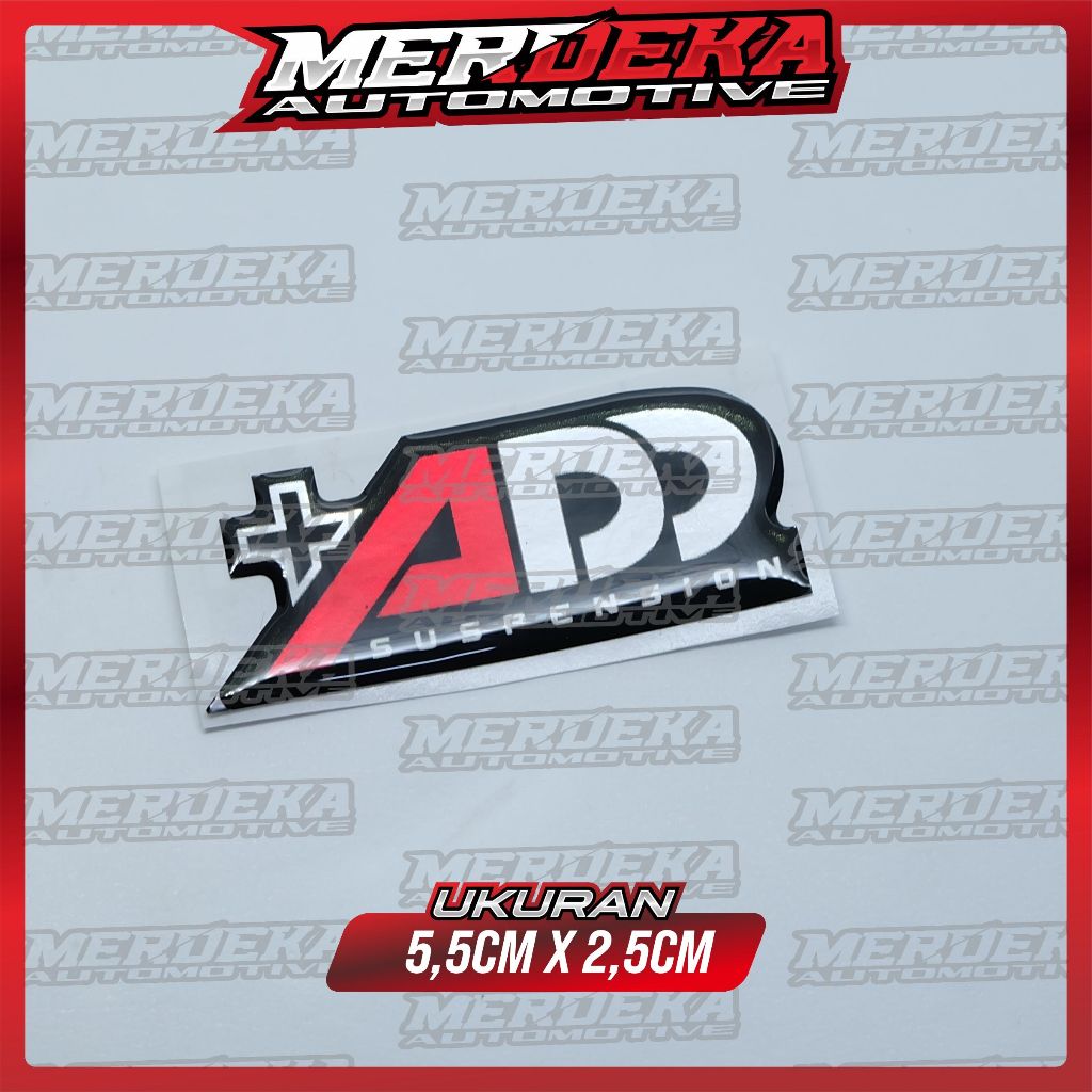 emblem timbul add suspension / sticker timbul add suspension / sticker shock add suspension