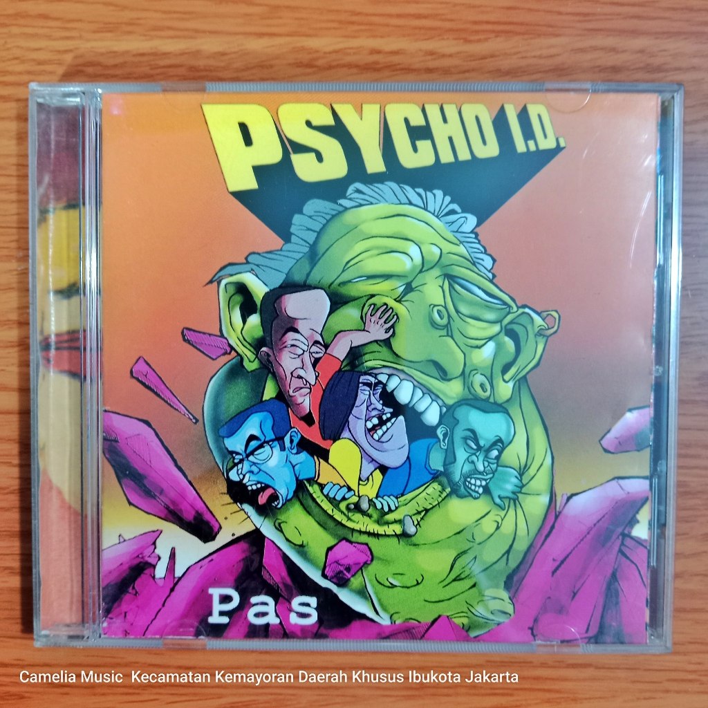 CD Original Pas Band album Psycho I.D.