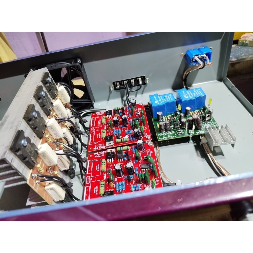 power 5 ampere ct 32 rakitan untuk rumahan balap