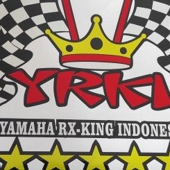 Stiker Cutting YRKI Yamaha RX-KING Indonesia