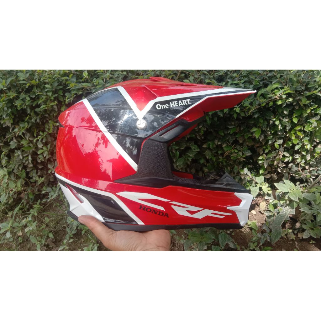 HELM TRAIL MURAH HELM CROSS MURAH HELM CRF ORI HELM BAWAAN MOTOR CRF ORI