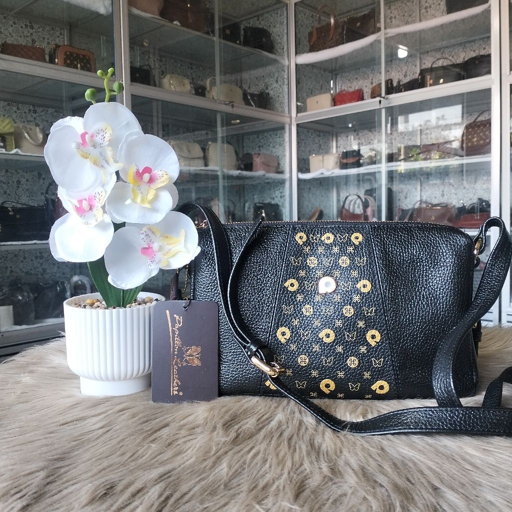 Tas papillon k3433 warna maroon, hitam,asem, kopi, cokoren