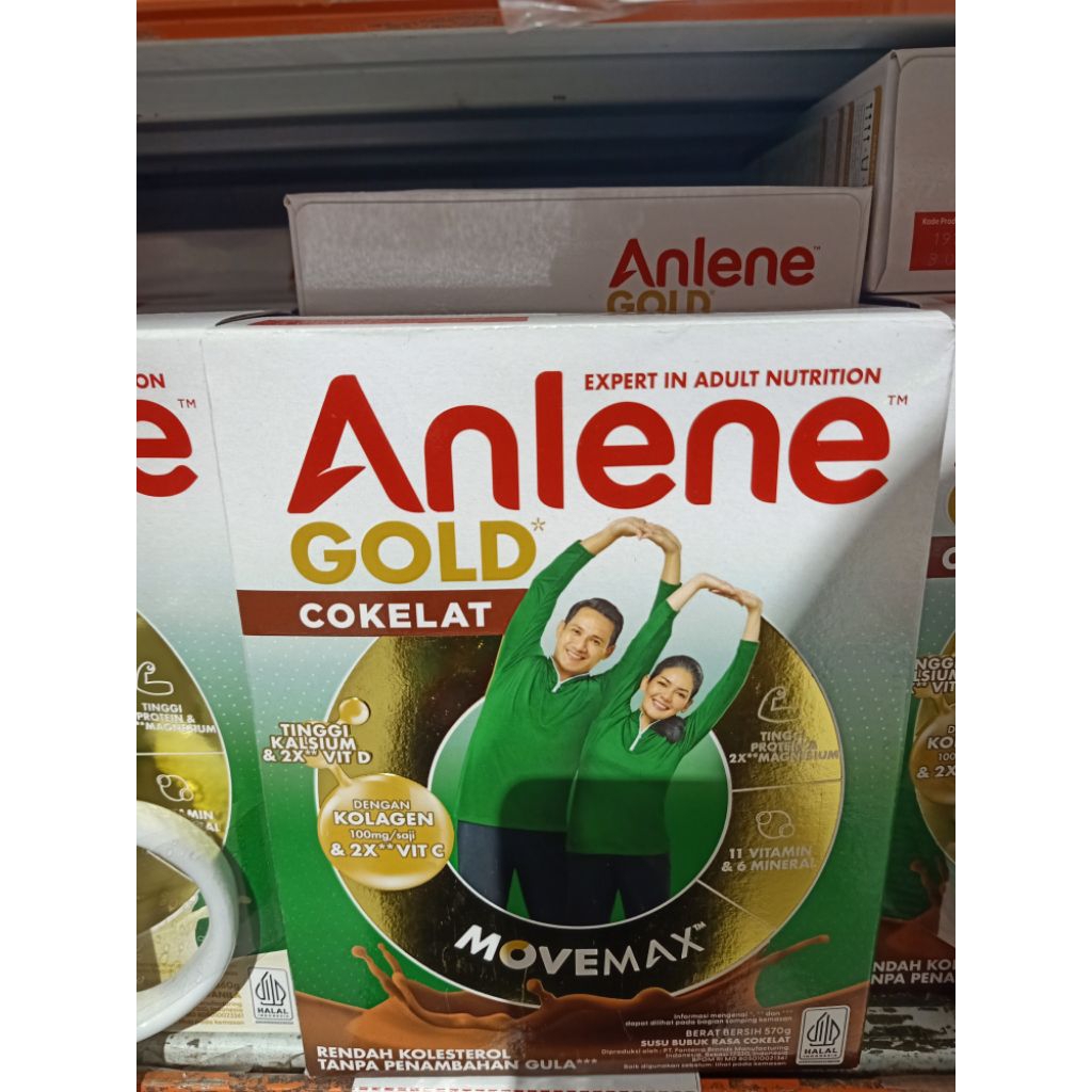 susu Anlene gold coklat 570g