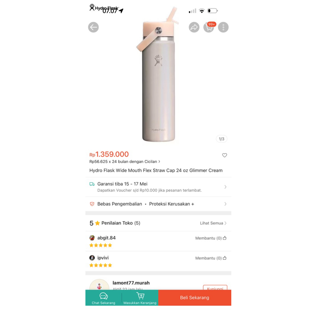 Hydro flask 24oz Limited Edition