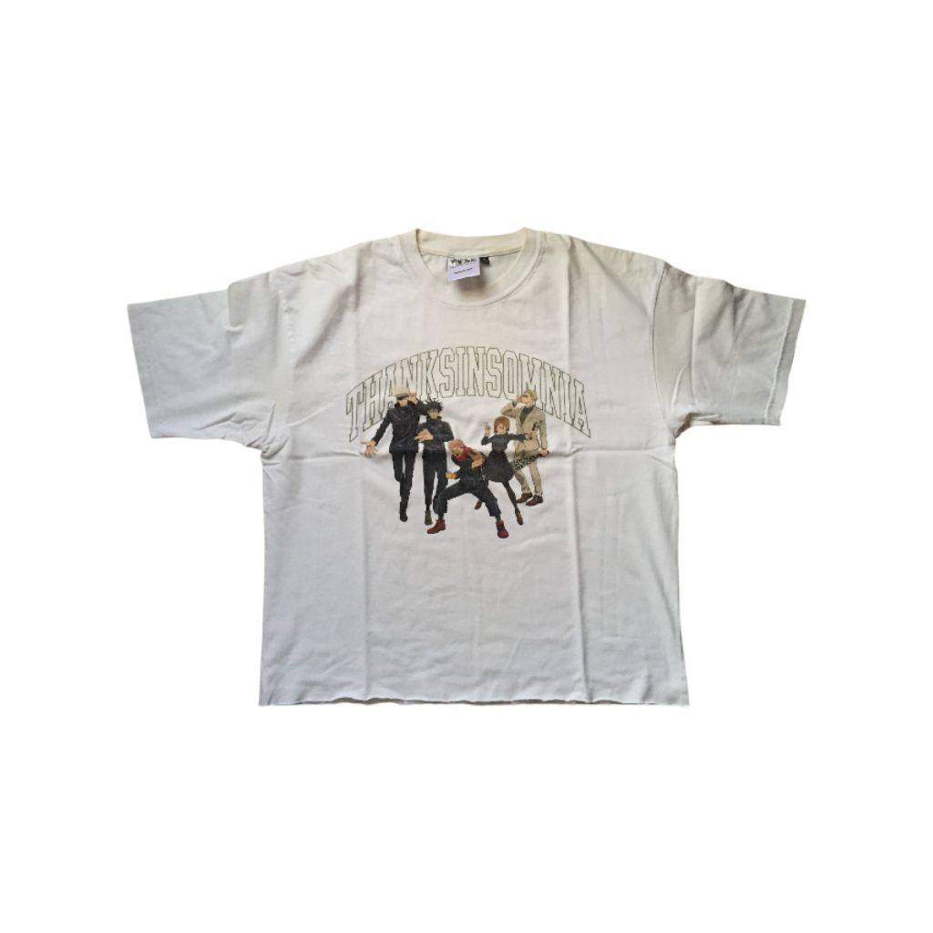 Thanksinsomnia T-shirt Jujutsu Kaisen "Gruska Tokyo High School" Size M