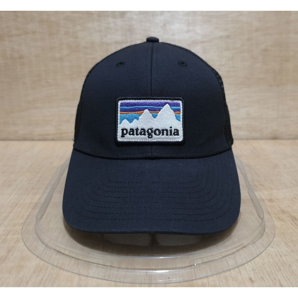 Topi Patagonia Trucker Hat Box Logo Original