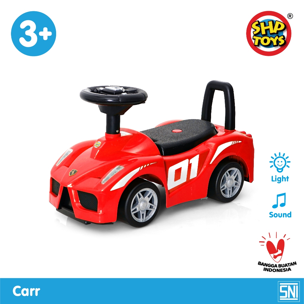 FF New SHP Toys (SHP 602) Mainan Ride On Mobil Anak Mobil Sport Tolo Car