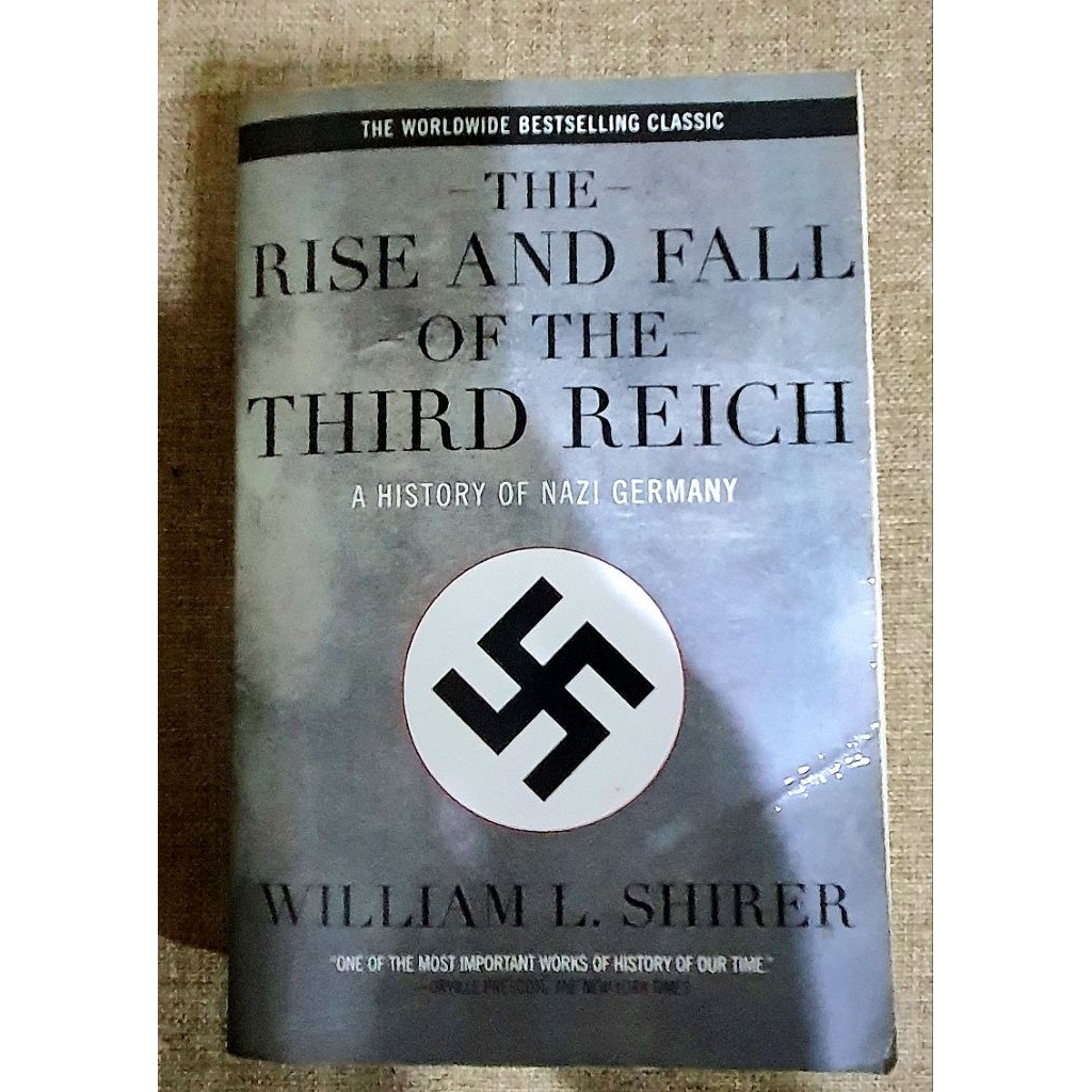Buku Sejarah Best Seller The Rise and fall of the third reich, William L Shirer