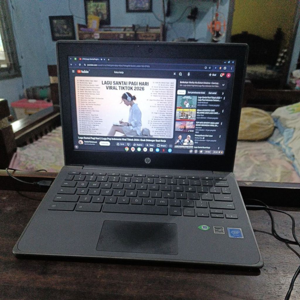 Laptop Hp chromebook second mulus