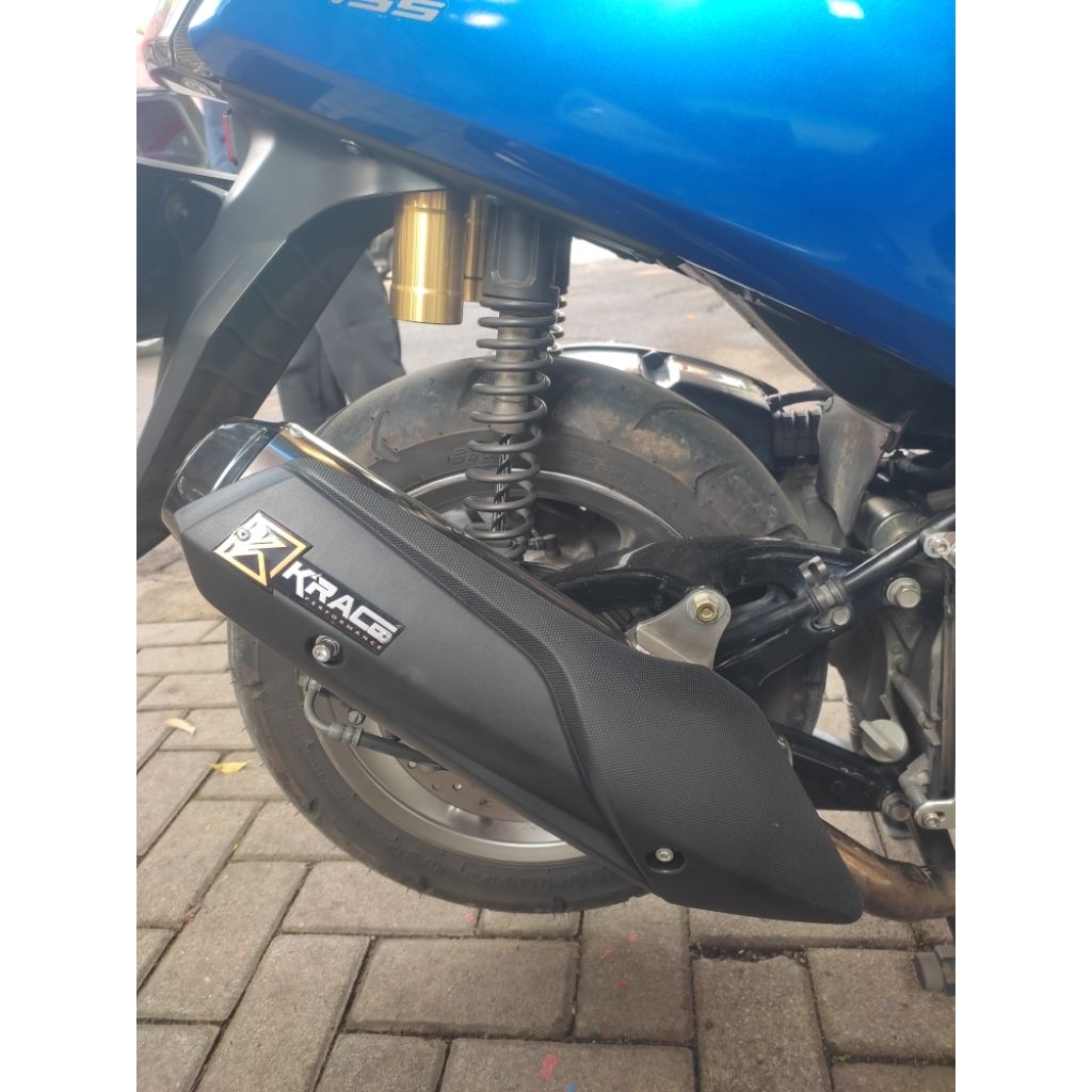 knalpot krace bekas ori