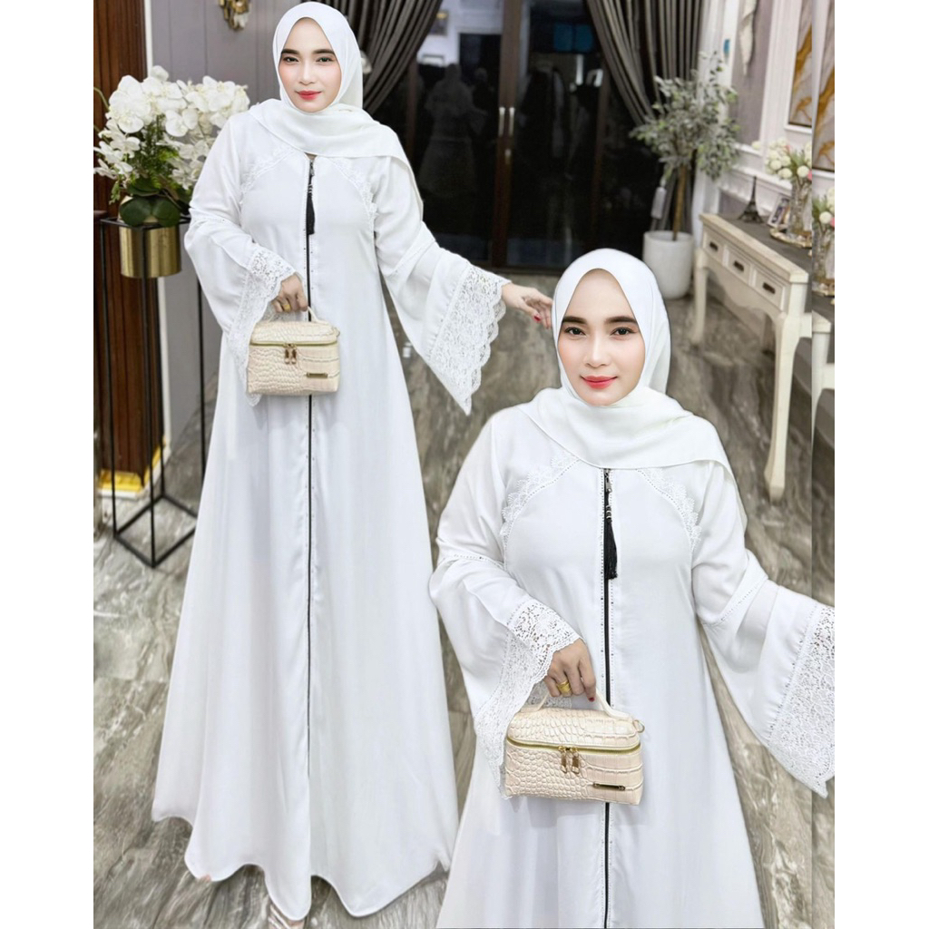 Abaya Shaila / Abaya Jetblack Saudi Premium / COD