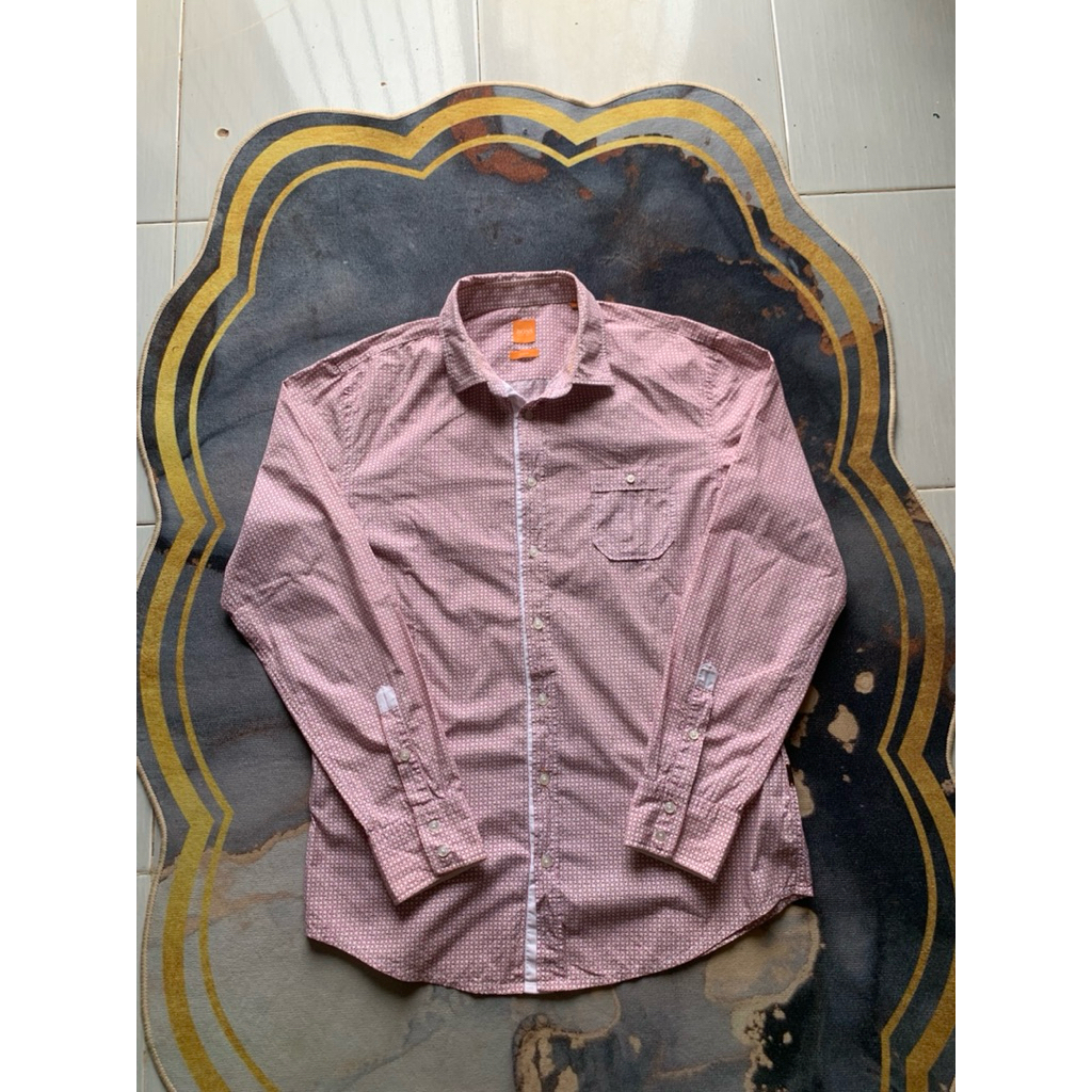 kemeja hugo boss orange label second