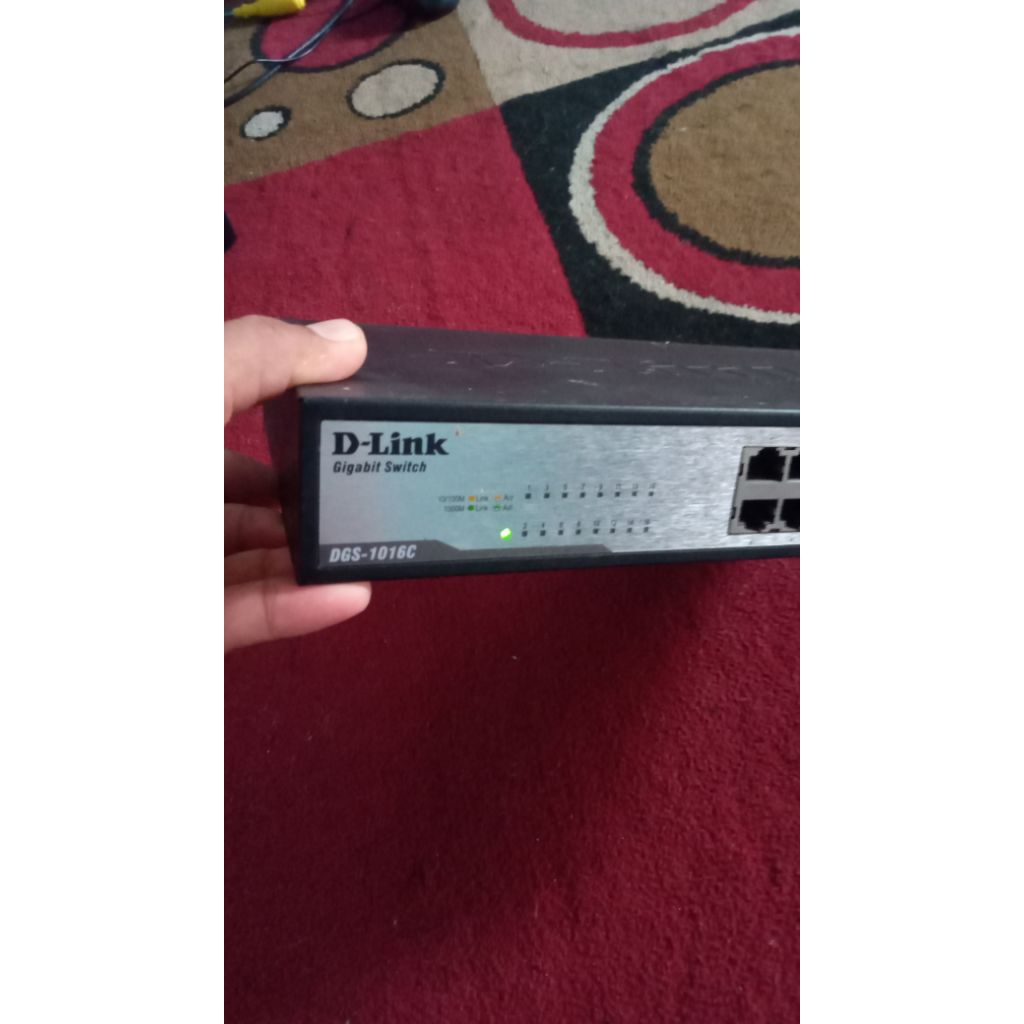 D Link Switch hub 16 port gigabit