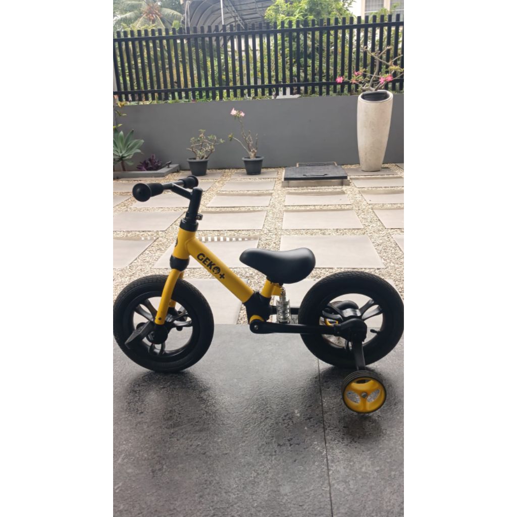 Preloved Geko Plus 4in1 Kids Balance Bike 12inch