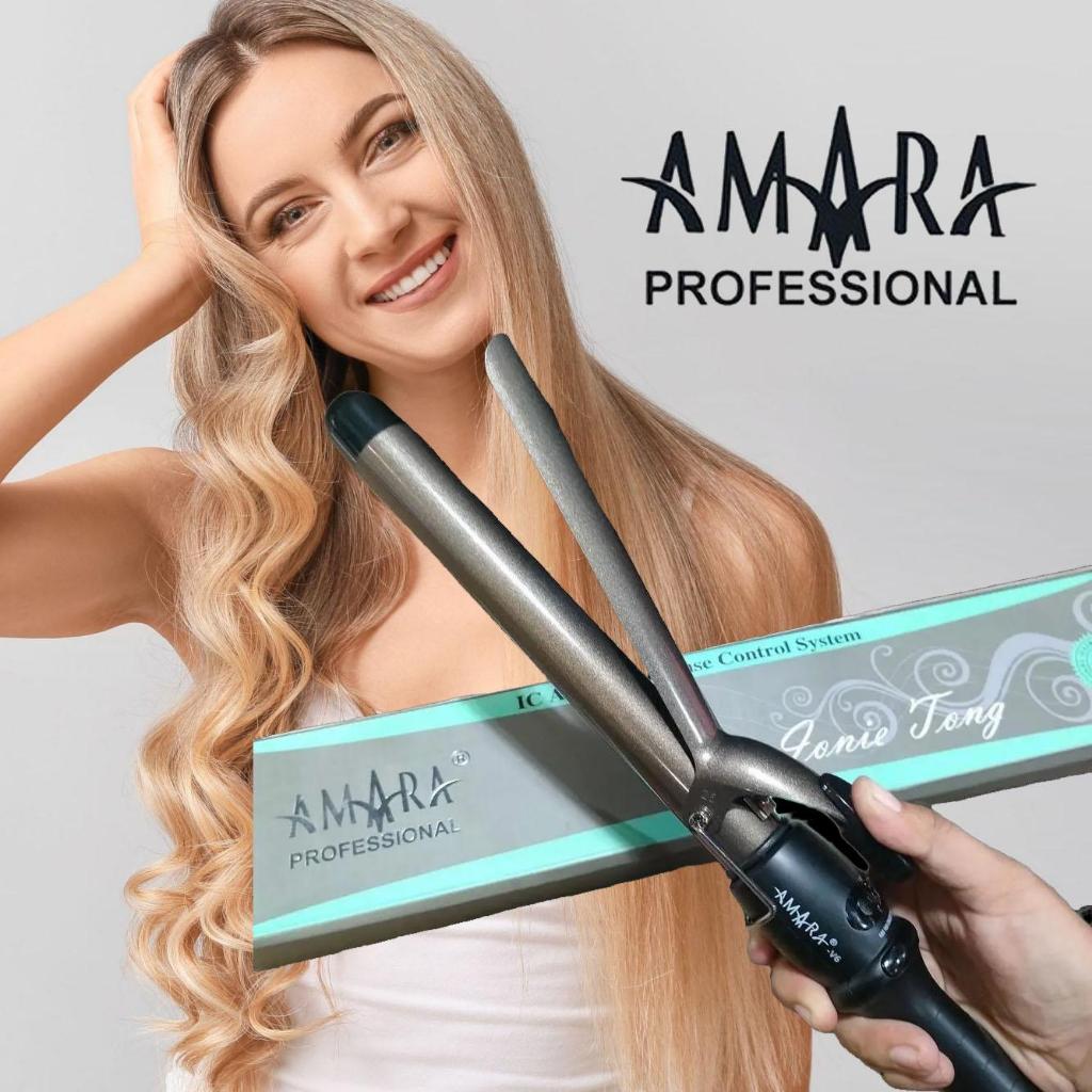 Amara Professional Curling Tong V6 100% Original - Catok Rambut/Catok Curly/Catok Keriting