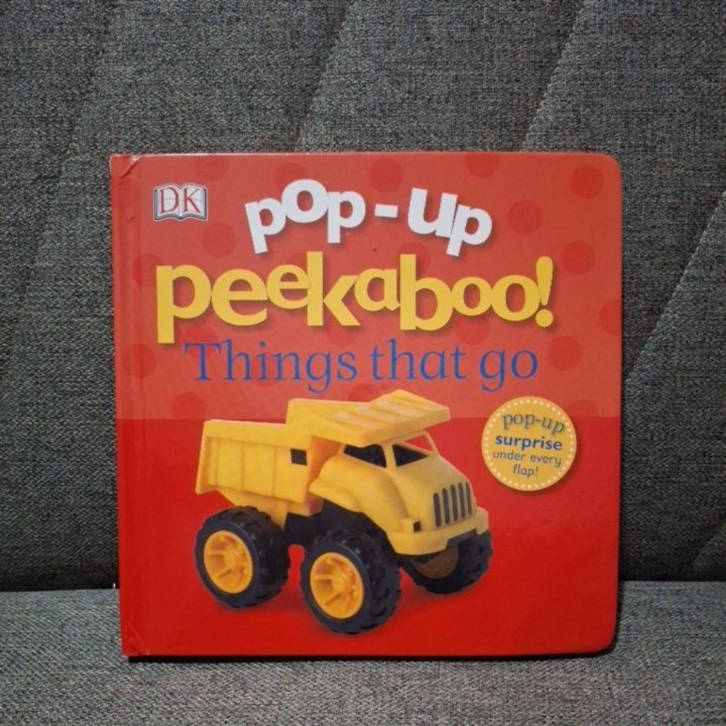 PRELOVED - DK Pop Up Book Peekaboo Things That Go