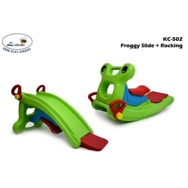 L'abeille 2IN1 KC502 FROGGY SLIDE & ROCKING [ CG 048 ]