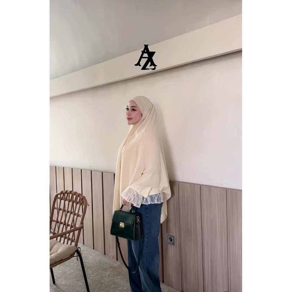 Khiban Khimar Bandana Ceruty Arza Khimar Syari