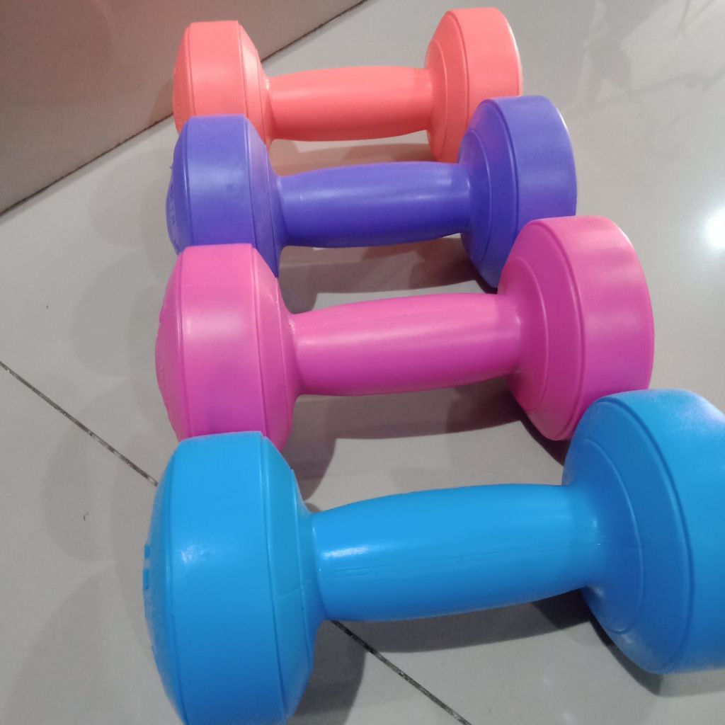 Dumbbell Satuan bahan PVC