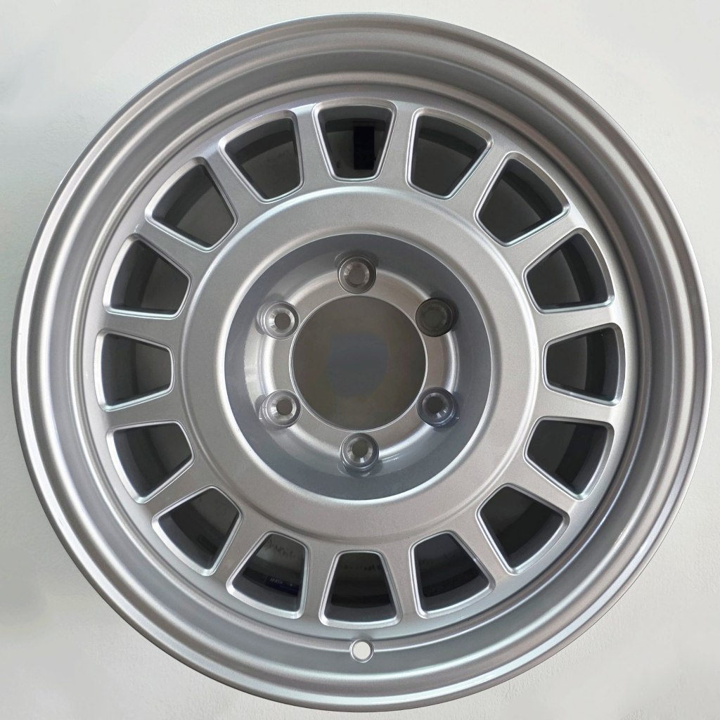VELG MOBIL ORIGINAL FORTIS WHEELS BY PAKO PSL RINJANI R17 x 8 6h 139,7 ET 5 SILVER GLOSS - PAJERO FO